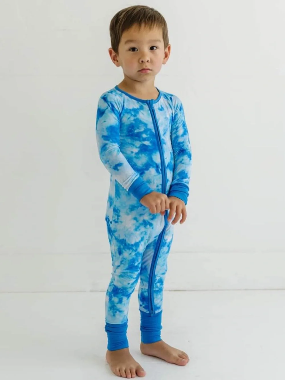 Little Sleepies Milky Way Tie Dye Bamboo Viscose Zippy